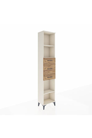 Arges Dolap 3 Raflı 3 Çekmeceli 44x30x221 Aytaşı-Çam