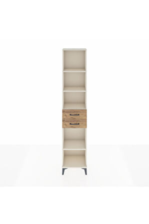 Arges Dolap 4 Raflı 3 Çekmeceli 44x30x221 Aytaşı-Çam