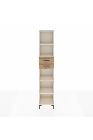 Arges Dolap 4 Raflı 2 Çekmeceli 44x30x221 Aytaşı-Çam