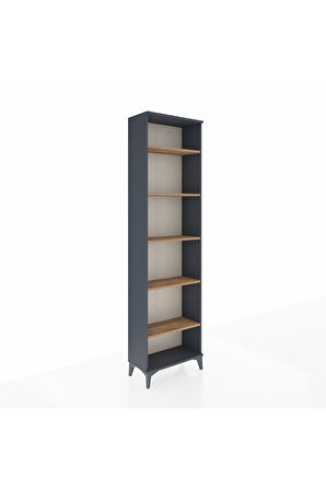 Arges Dolap 5 Raflı 60x30x221 Antrasit-Çam