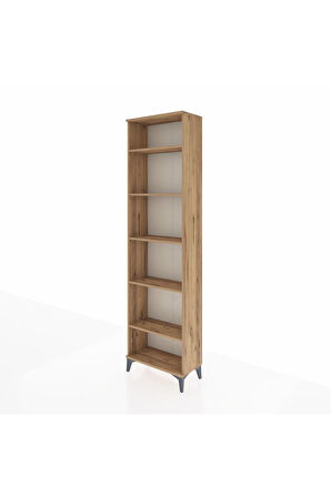 Arges Dolap 5 Raflı 60x30x221 Çam-Çam