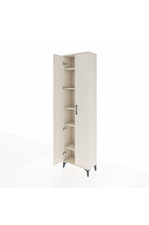 Arges Dolap 5 Raflı 2 Kapaklı 60x30x221 Aytaşı-Aytaşı