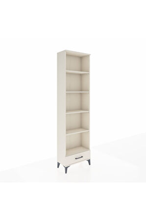 Arges Dolap 5 Raflı Tek Çekmeceli 60x30x221 Aytaşı-Aytaşı