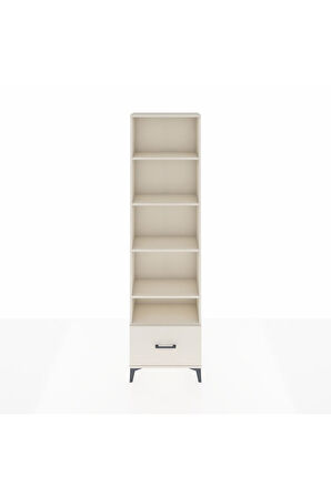 Arges Dolap 5 Raflı Tek Çekmeceli 60x30x221 Aytaşı-Aytaşı