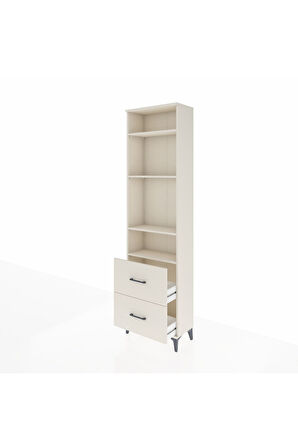 Arges Dolap 4 Raflı 2 Çekmeceli 60x30x221 Aytaşı-Aytaşı