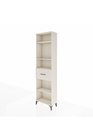 Arges Dolap 4 Raflı Tek Çekmeceli 60x30x221 Aytaşı-Aytaşı