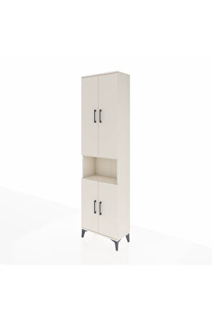 Arges Dolap 5 Raflı 4 Kapaklı 60x30x221 Aytaşı-Aytaşı