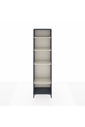 Arges Dolap 4 Raflı 60x30x221 Antrasit-Aytaşı