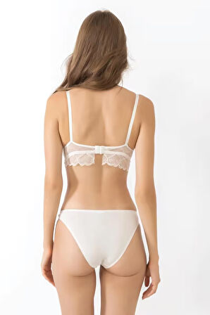 STORMED İç Giyim Kadın Dantelli Desteksiz Sütyen Takımı 3005
