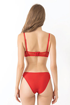 STORMED İç Giyim Kadın Balenli Dolgulu Sütyen Takımı 3010