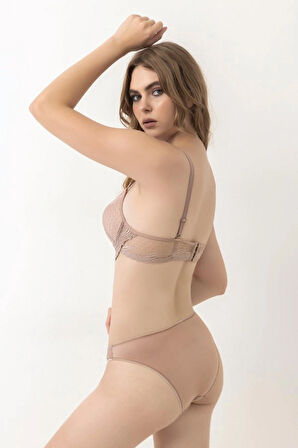 STORMED İç Giyim Kadın Balenli Desteksiz Sütyen Takımı 3015