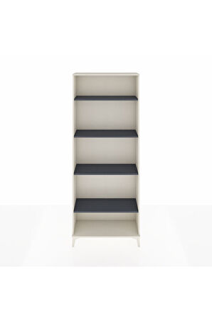 Arges Dolap 4 Raflı 88x30x221 Aytaşı-Antrasit