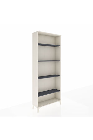 Arges Dolap 4 Raflı 88x30x221 Aytaşı-Antrasit