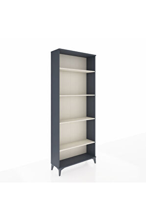 Arges Dolap 4 Raflı 88x30x221 Antrasit-Aytaşı