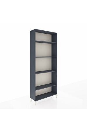 Arges Dolap 4 Raflı 88x30x221 Antrasit-Antrasit