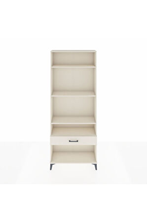 Arges Dolap 4 Raflı Tek Çekmeceli 88x30x221 Aytaşı-Aytaşı