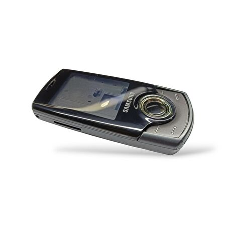 Samsung S3100 Kasa Samsung Galaxy S3100 Uyumlu Siyah Renk Orta Kasa Ön Arka Kapak Tuş Takımı