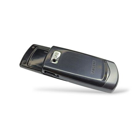 Samsung S3100 Kasa Samsung Galaxy S3100 Uyumlu Siyah Renk Orta Kasa Ön Arka Kapak Tuş Takımı
