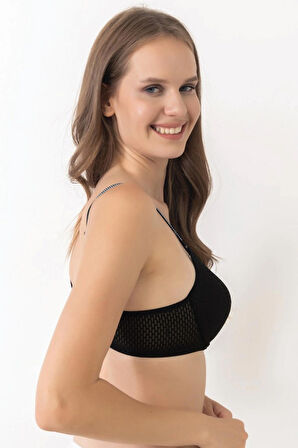 STORMED İç Giyim Omuz Askısı Taşlı Desteksiz Sütyen 315