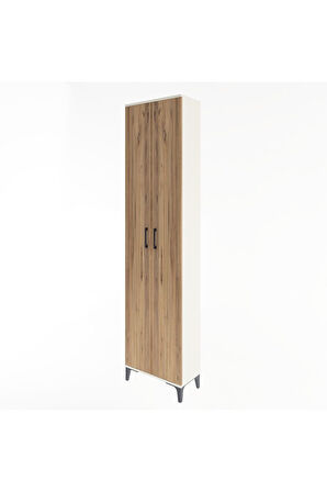 Arges Dolap 4 Raflı 2 Kapaklı 60x30x243 Aytaşı-Çam