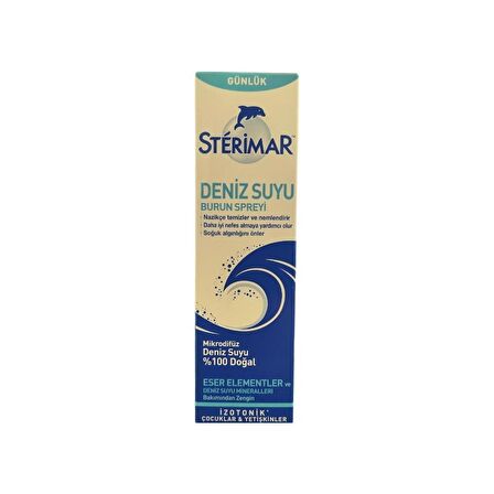 Günlük Deniz Suyu Burun Spreyi 50ml