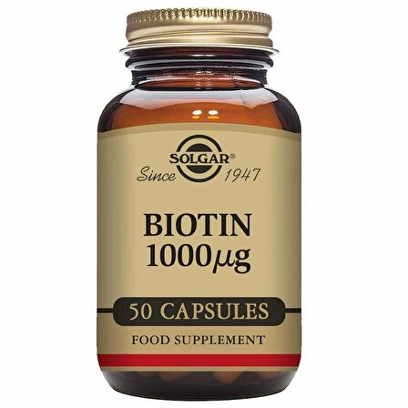 Biotin 1000 Mcg 50 Kapsül