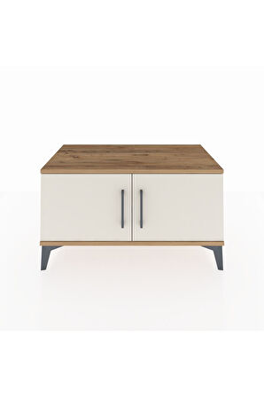 Hyperion Şifonyer Tek Raflı 2 Kapaklı 88x44x48 Çam-Aytaşı