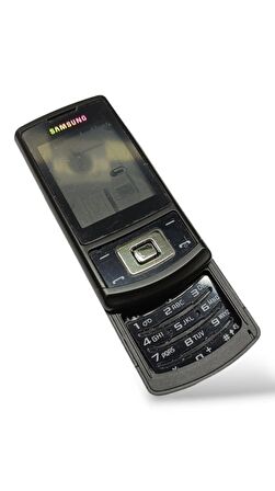 Samsung S3500 Kasa Samsung S3500 Uyumlu Siyah Renk Orta Kasa Ön Arka Kapak Tuş Takımı 