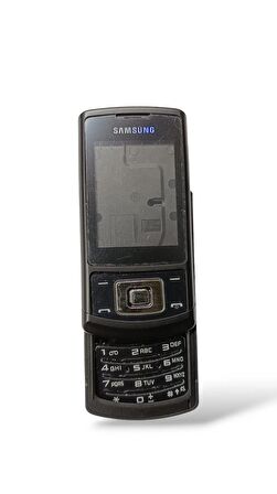 Samsung S3500 Kasa Samsung S3500 Uyumlu Siyah Renk Orta Kasa Ön Arka Kapak Tuş Takımı 