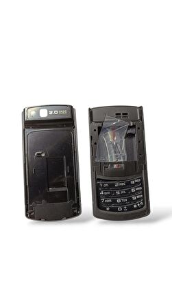 Samsung S3500 Kasa Samsung S3500 Uyumlu Siyah Renk Orta Kasa Ön Arka Kapak Tuş Takımı 