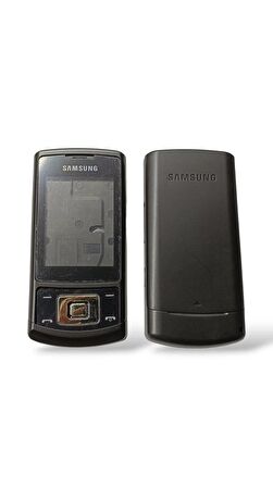 Samsung S3500 Kasa Samsung S3500 Uyumlu Siyah Renk Orta Kasa Ön Arka Kapak Tuş Takımı 