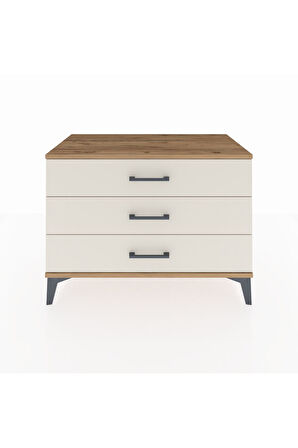 Hyperion Şifonyer 3 Çekmeceli 88x44x64 Çam-Aytaşı