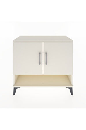 Hyperion Şifonyer 3 Raflı 2 Kapaklı 88x44x80 Aytaşı-Aytaşı