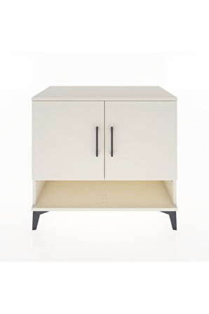 Hyperion Şifonyer Tek Raflı 2 Kapaklı 88x44x80 Aytaşı-Aytaşı