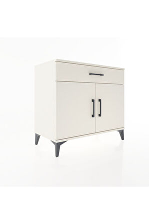 Hyperion Şifonyer Tek Çekmeceli 2 Kapaklı 88x44x80 Aytaşı-Aytaşı