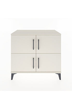 Hyperion Şifonyer 4 Raflı 4 Kapaklı 88x44x80 Aytaşı-Aytaşı