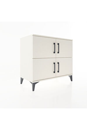 Hyperion Şifonyer 4 Raflı 4 Kapaklı 88x44x80 Aytaşı-Aytaşı