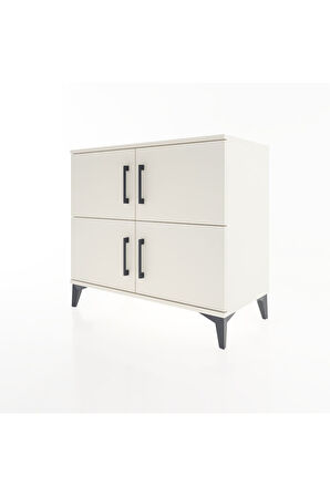 Hyperion Şifonyer 4 Raflı 4 Kapaklı 88x44x80 Aytaşı-Aytaşı