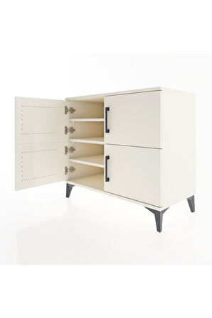 Hyperion Şifonyer 4 Raflı 4 Kapaklı 88x44x80 Aytaşı-Aytaşı