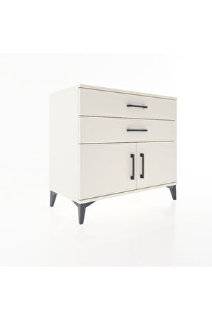 Hyperion Şifonyer 2 Çekmeceli 2 Kapaklı 88x44x80 Aytaşı-Aytaşı