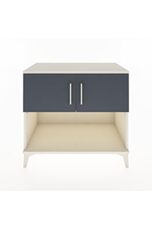 Hyperion Şifonyer 2 Raflı 2 Kapaklı 88x44x80 Aytaşı-Antrasit