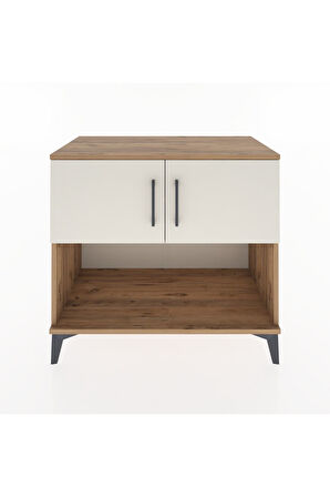 Hyperion Şifonyer 2 Raflı 2 Kapaklı 88x44x80 Çam-Aytaşı