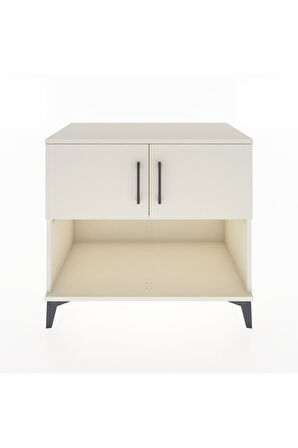 Hyperion Şifonyer Tek Raflı 2 Kapaklı 88x44x80 Aytaşı-Aytaşı