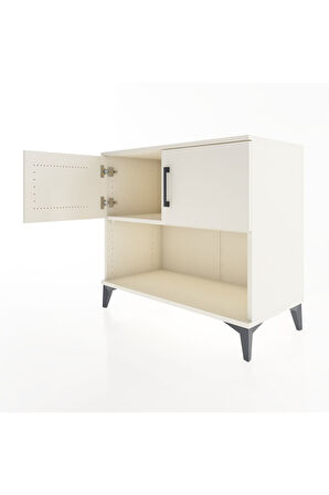 Hyperion Şifonyer Tek Raflı 2 Kapaklı 88x44x80 Aytaşı-Aytaşı