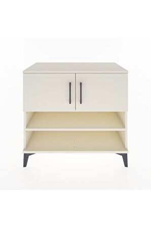 Hyperion Şifonyer 3 Raflı 2 Kapaklı 88x44x80 Aytaşı-Aytaşı
