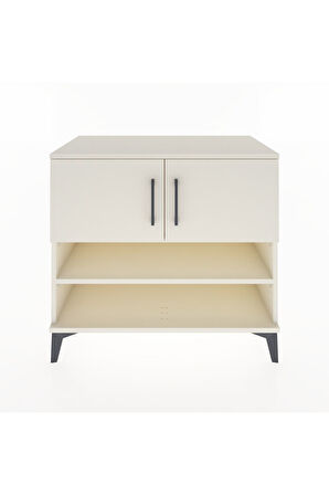 Hyperion Şifonyer 2 Raflı 2 Kapaklı 88x44x80 Aytaşı-Aytaşı