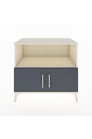Hyperion Şifonyer 2 Raflı 2 Kapaklı 88x44x80 Aytaşı-Antrasit