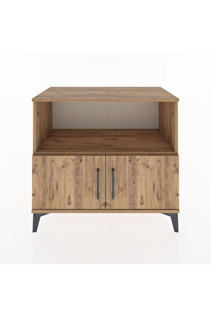 Hyperion Şifonyer 2 Raflı 2 Kapaklı 88x44x80 Çam-Çam