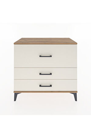 Hyperion Şifonyer 3 Çekmeceli 88x44x80 Çam-Aytaşı