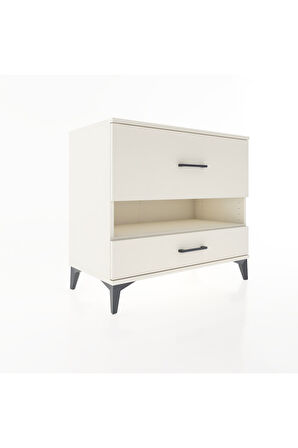 Hyperion Şifonyer Tek Raflı 2 Çekmeceli 88x44x80 Aytaşı-Aytaşı